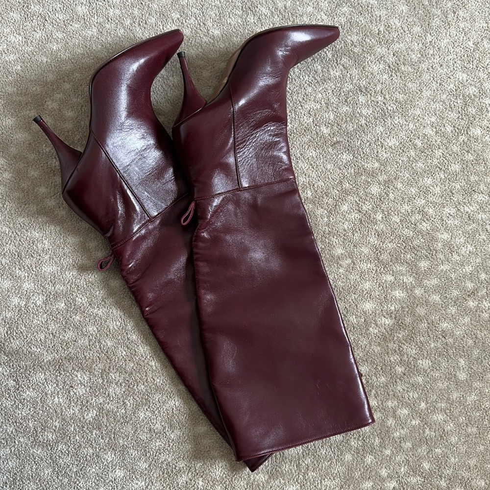OL’Autrechose Italian leather boots size 36